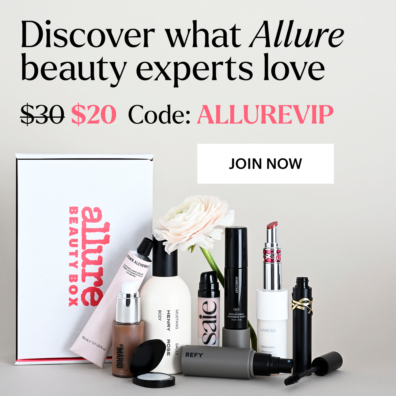Sign up for Allure's Beauty Box