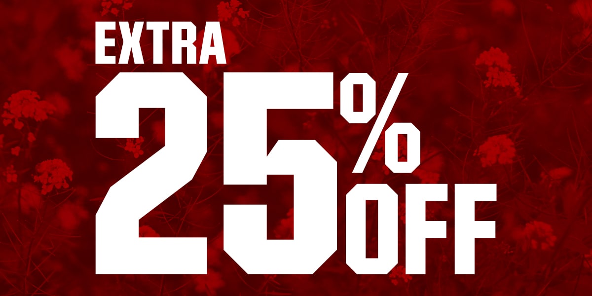 Extra 25% Off 
