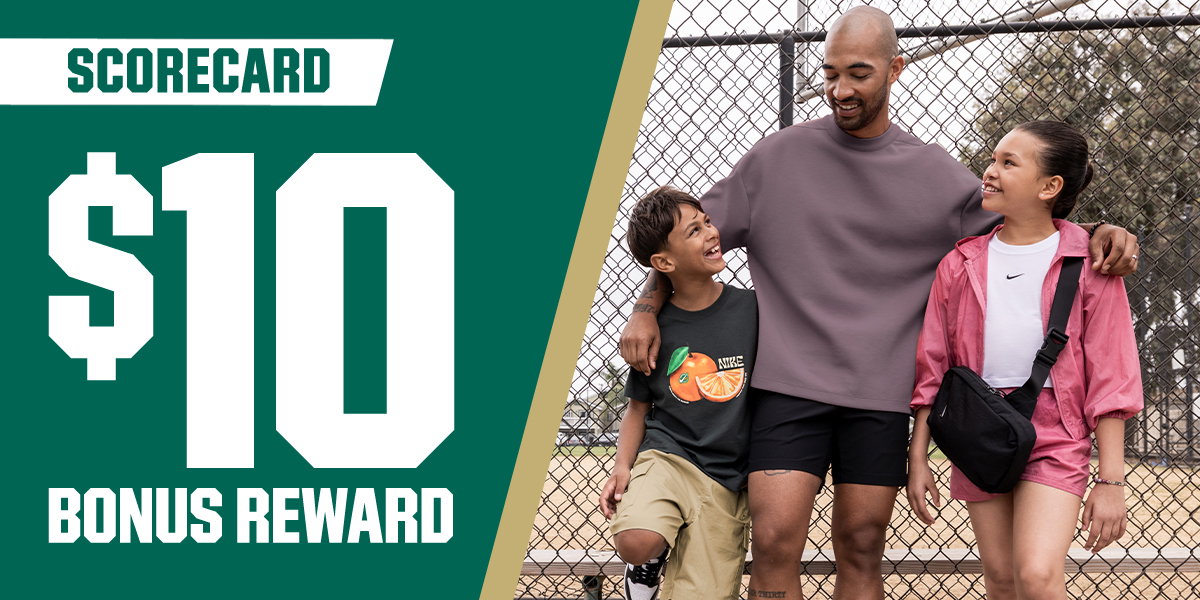 Scorecard. $10 bonus reward.