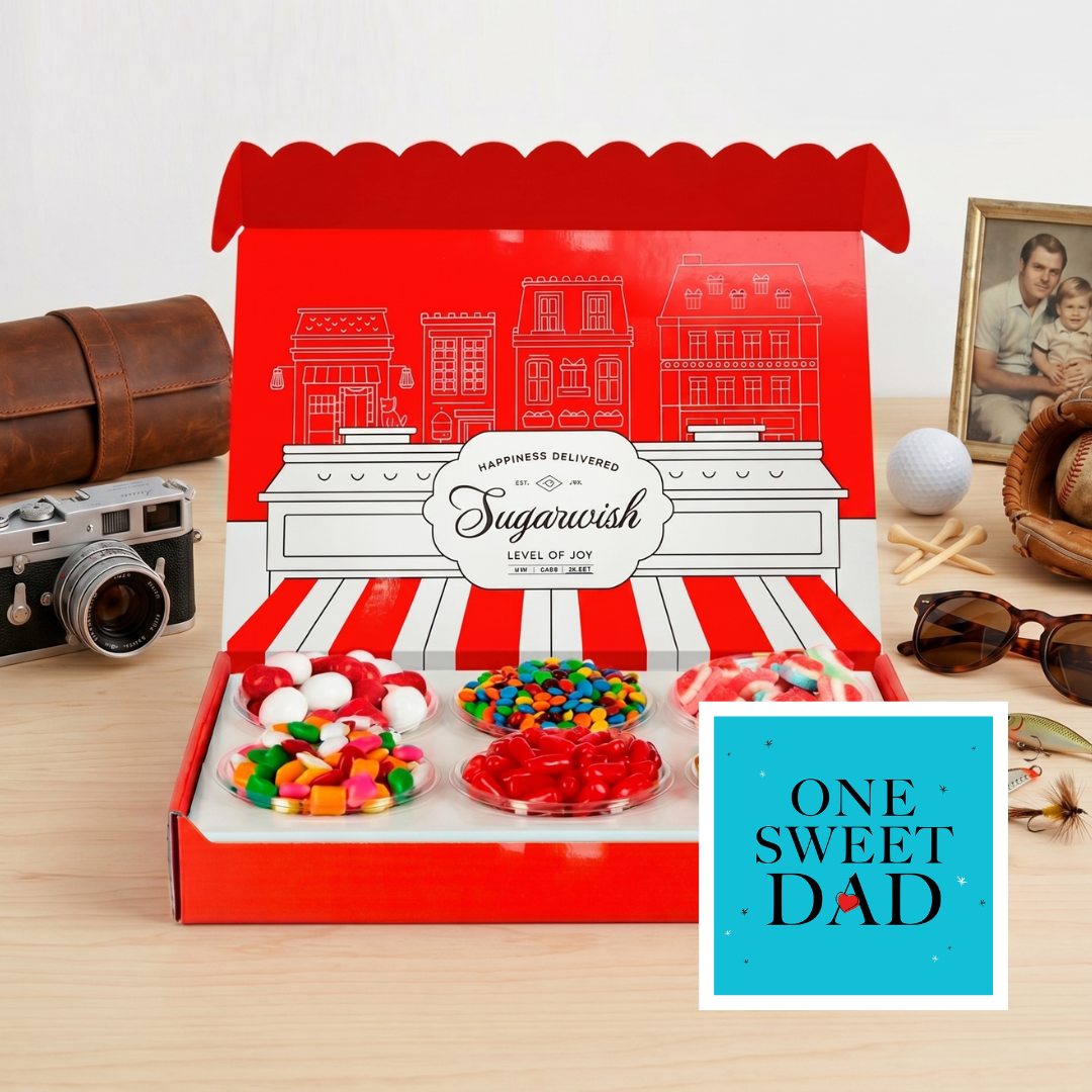 One Sweet Dad card and candy gift