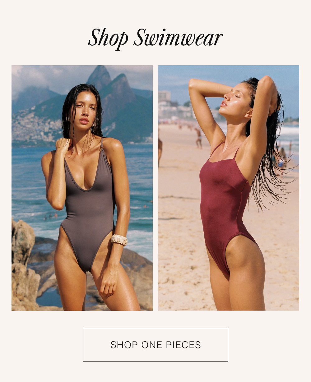 VIP SALE 20% OFF SITEWIDE 48 HOURS ONLY USE CODE: FLASH20 Shop Swimwear shop one pieces