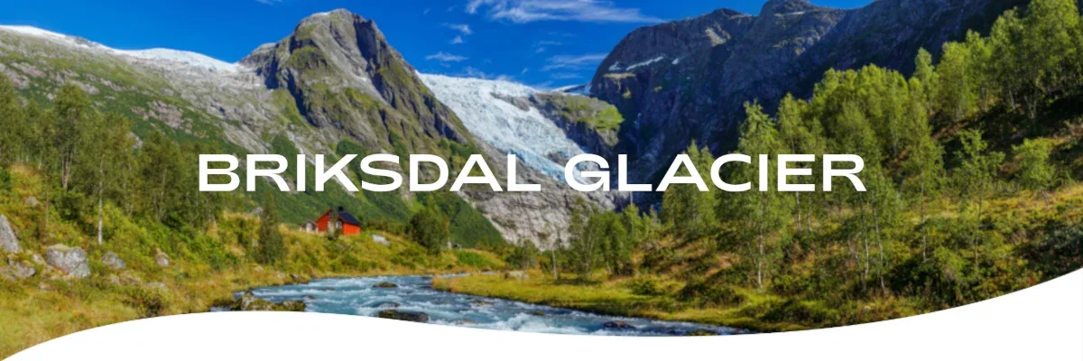 Explore the Briksdal Glacier - click to view all Norwegian Fjords cruises