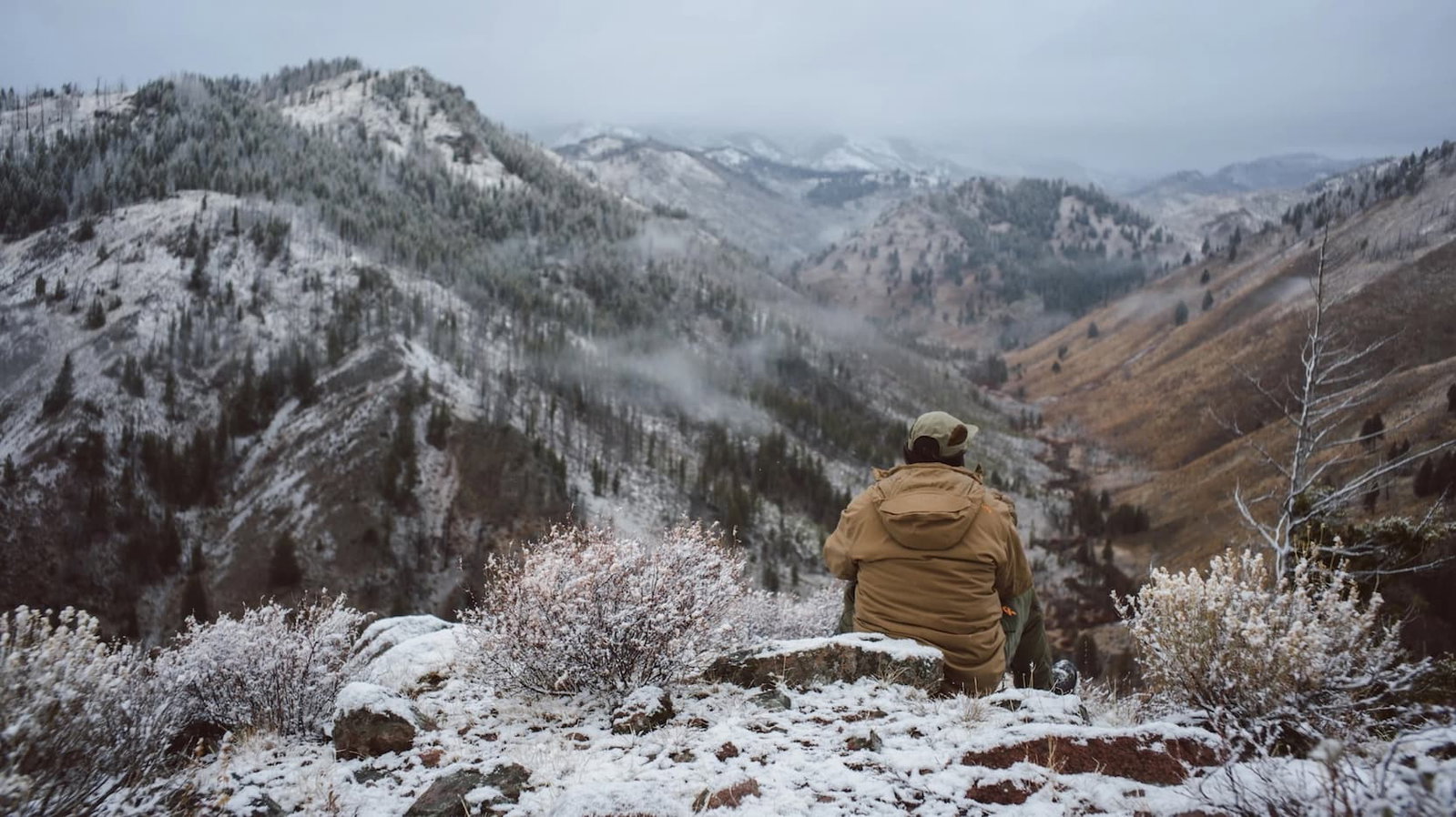 glassing in mountains