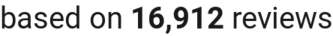 number of reviews