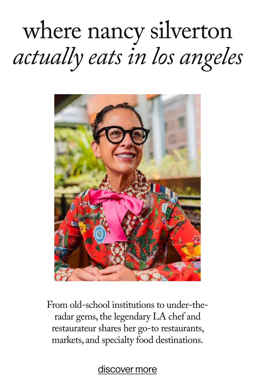 where nancy silverton actually eats in los angeles