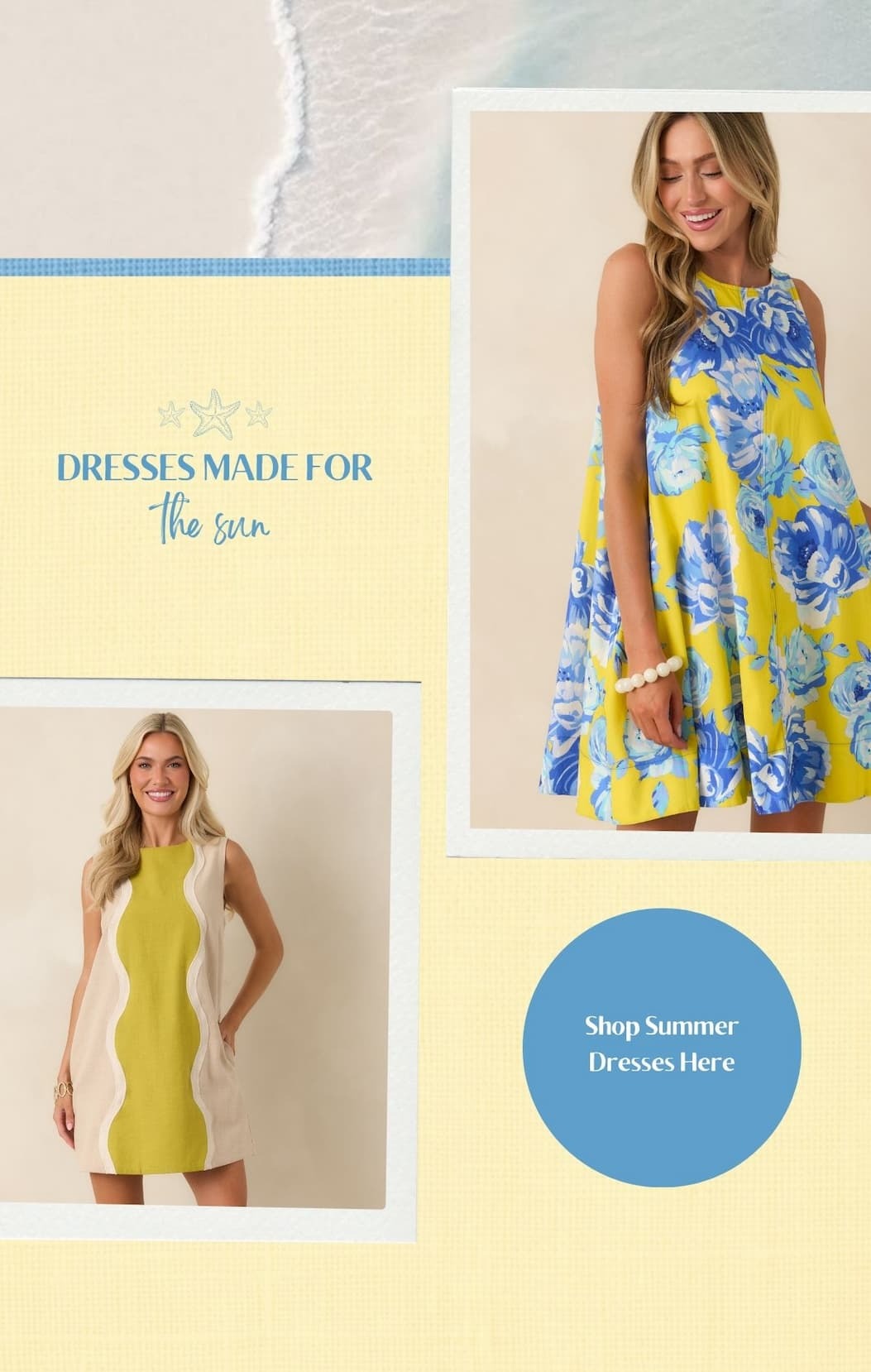 Dresses made for the sun. Shop Summer Dresses Here.