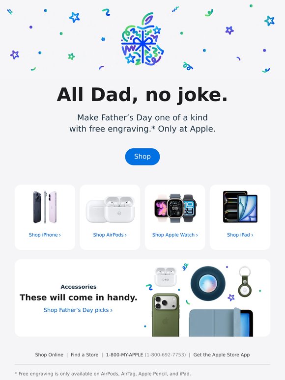 🌟 Find just the thing for Dad.