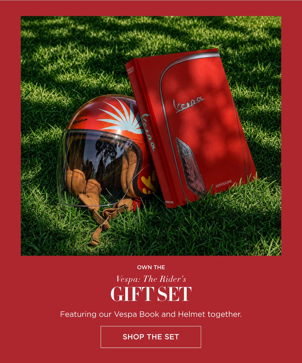 Assouline Travel Series Helmet by Vespa