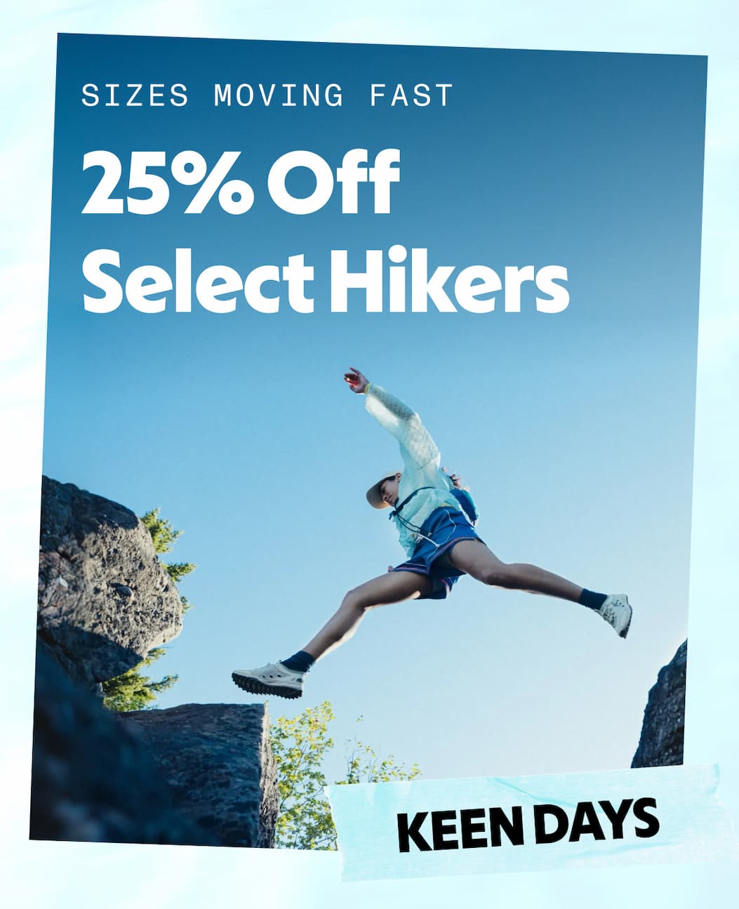 25% Off Select Styles