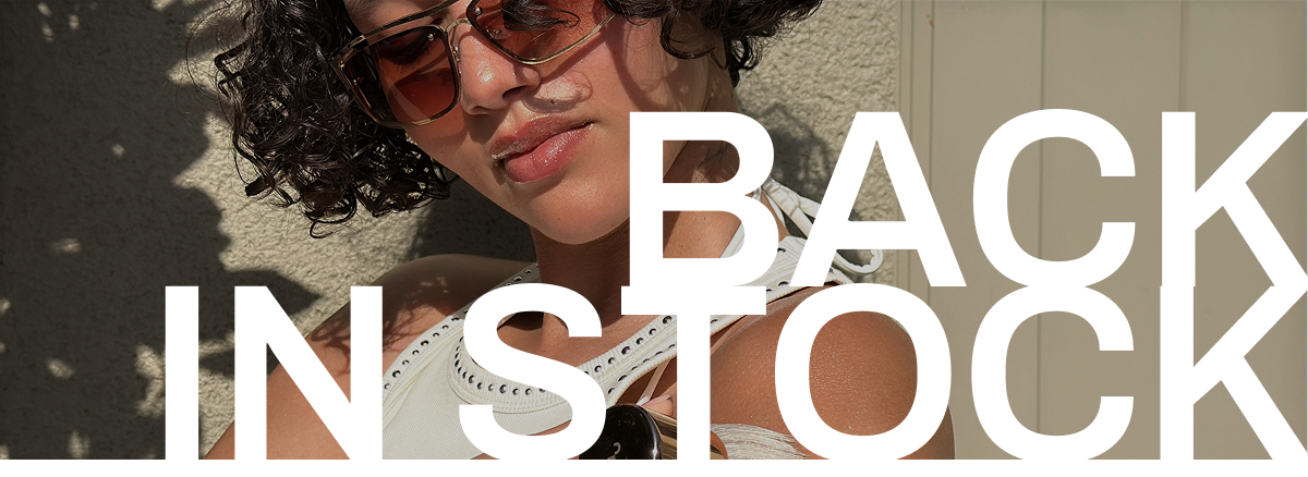 BACK IN STOCK