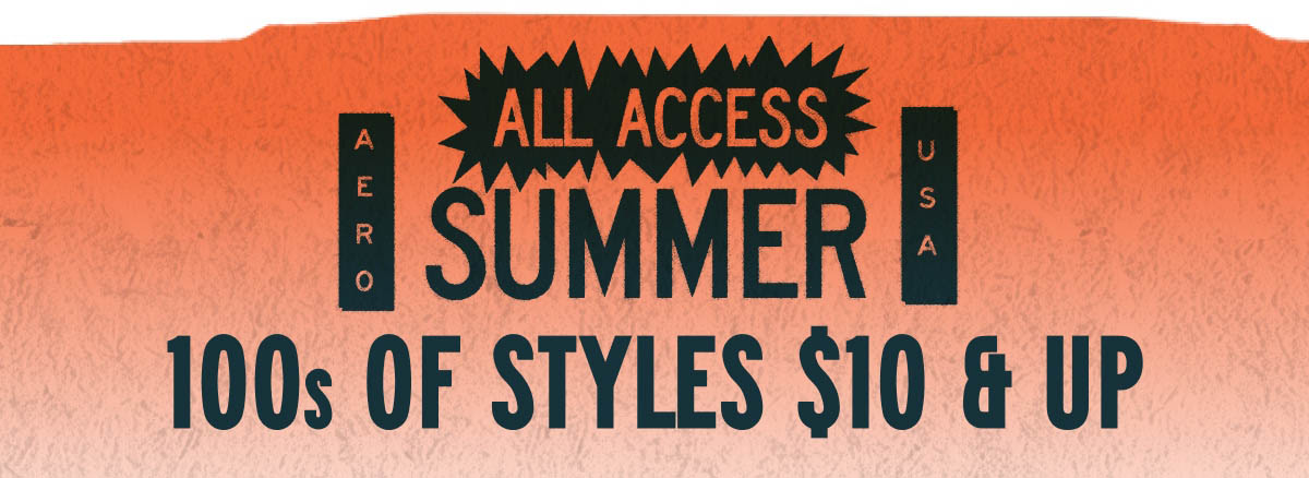 All Access $10 & Up