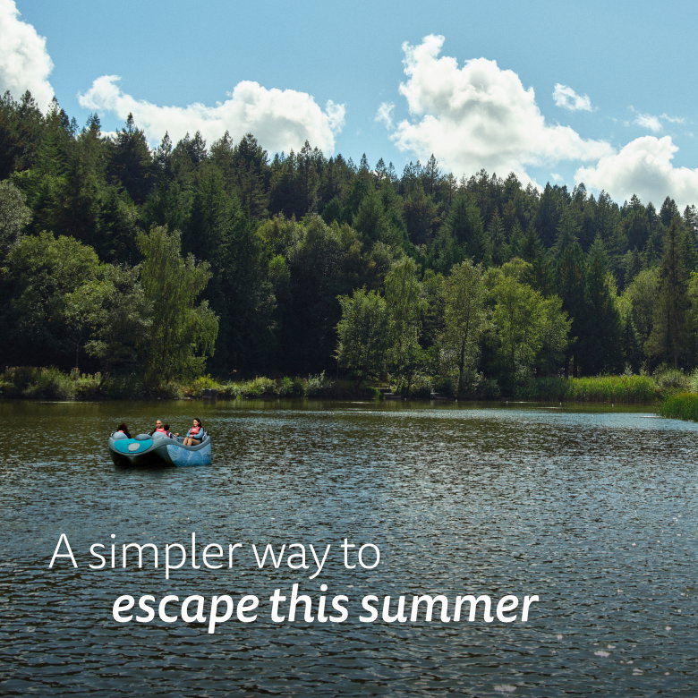 A simpler way to escape this summer