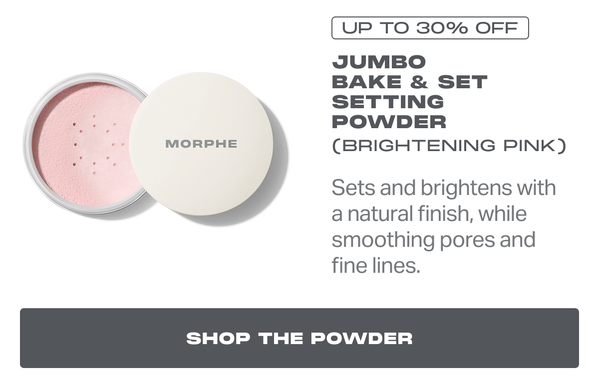 Jumbo Bake & Set Setting Powder - Brightening Pink