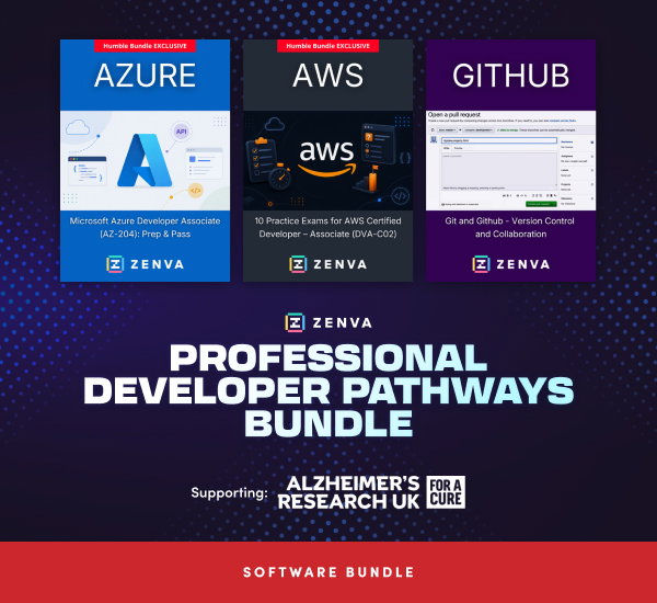 Take control of your tech journey with an A1 collection of developer pathways courses from the experts at Zenva. 