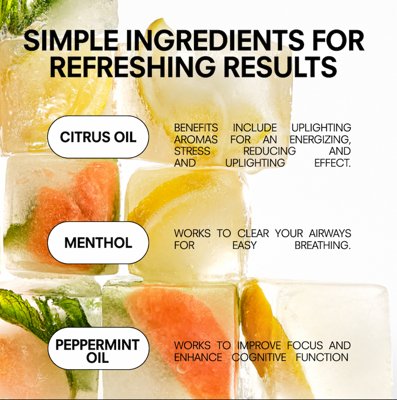 Simple ingredients for refreshing results