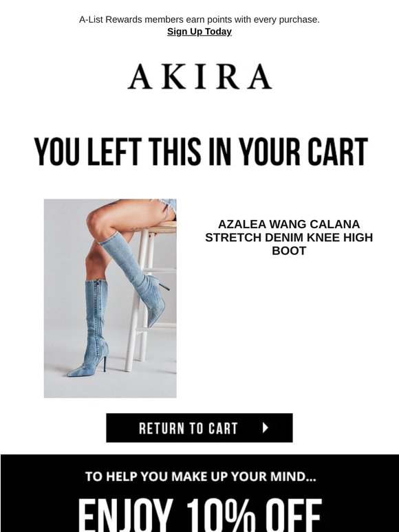 Your cart’s too good to forget
