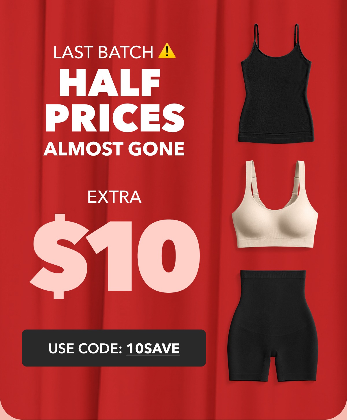USE CODE: 10SAVE