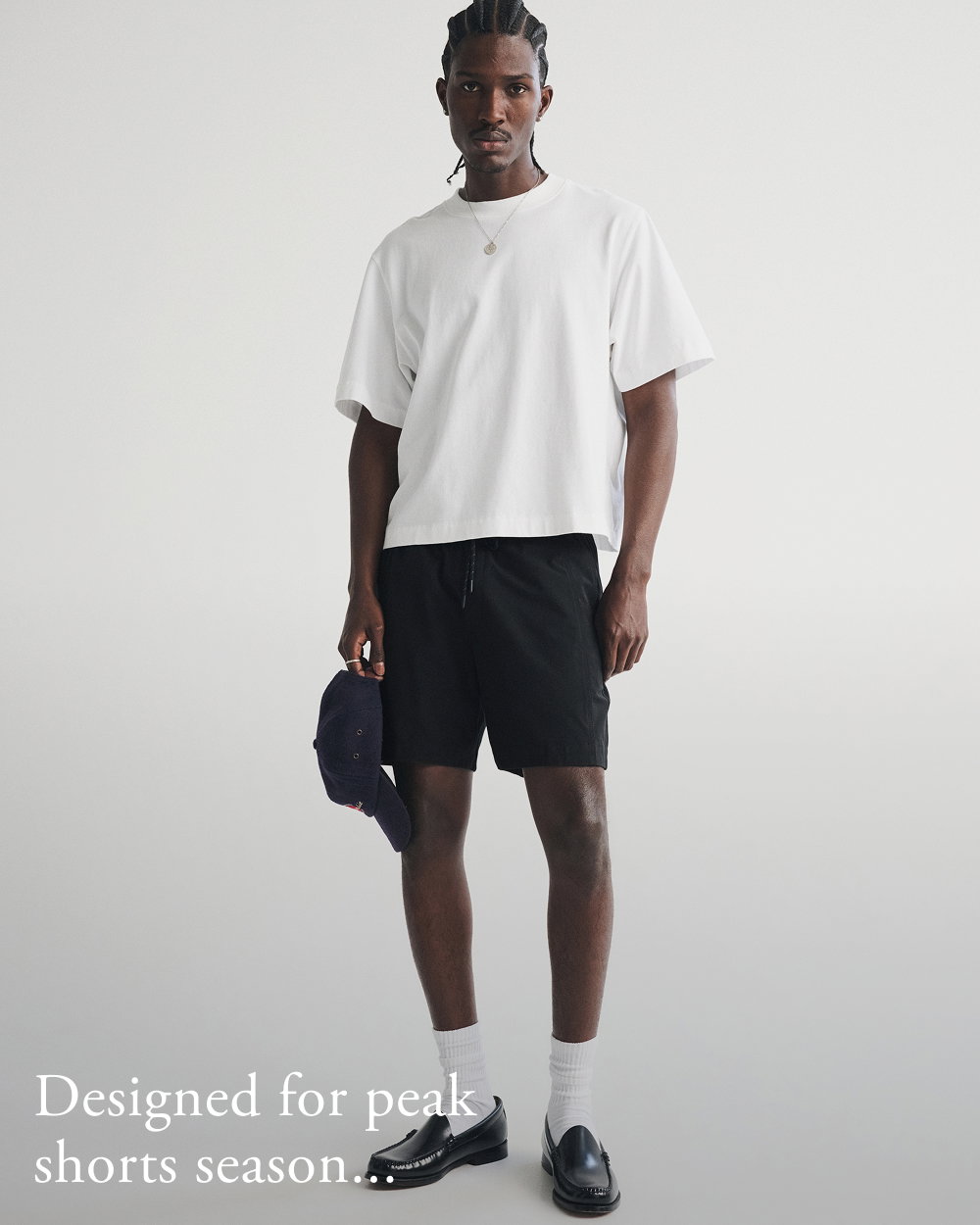 Designed for peak shorts season...