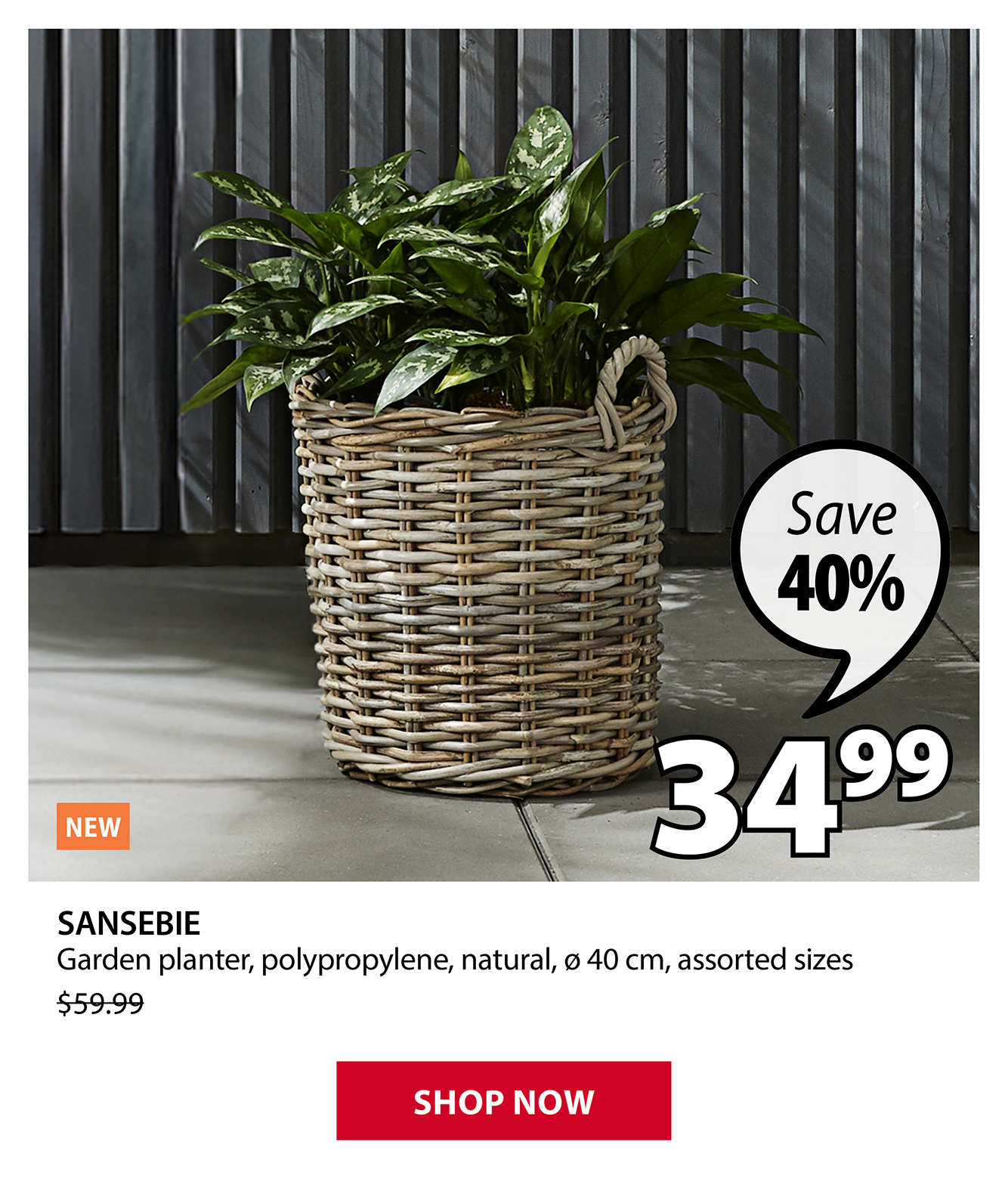 SANSEBIE Garden planter | Save 40%