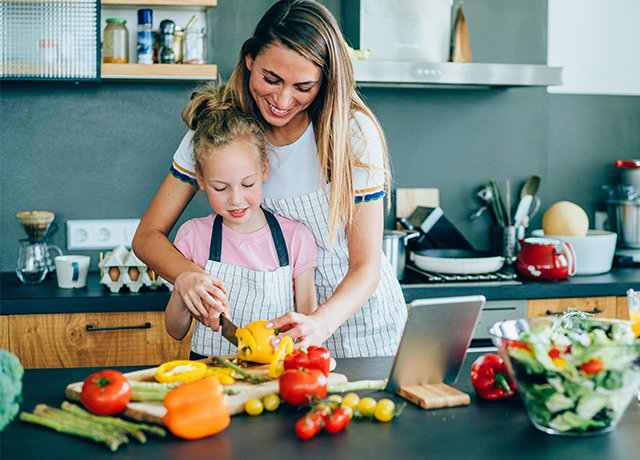 Kochen mit Kindern