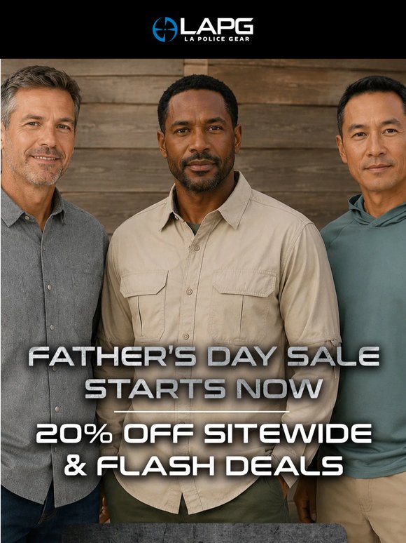 Father's Day Sale Starts NOW!