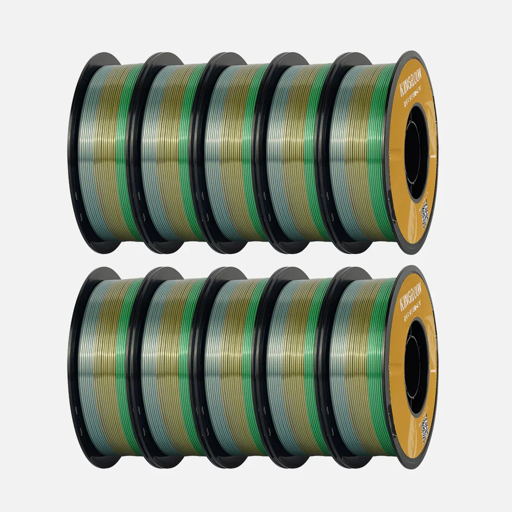 10Rolls Matte Rainbow PLA