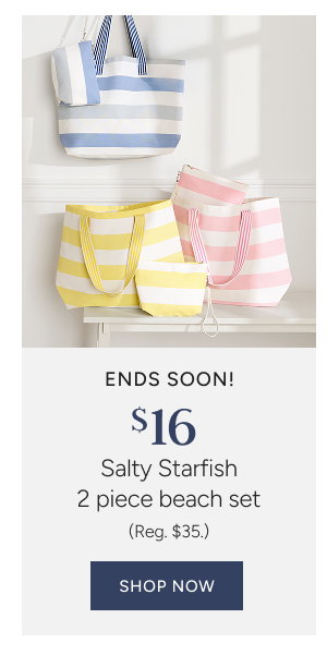 $16 Salty Starfish 2 Piece Beach Set (reg. $35)
