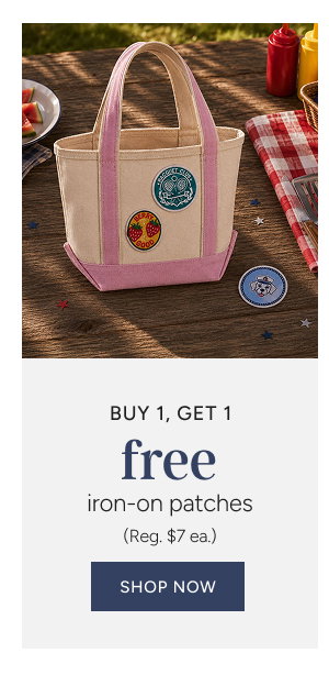 Buy 1, Get 1 Free Iron-On Patches (Reg. $7 ea.)