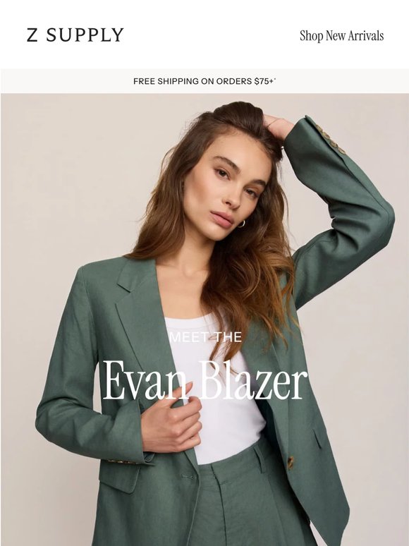 The Blazer We’re Wearing All Season