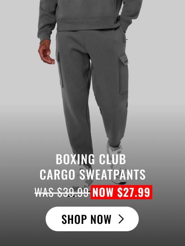 Boxing Club Cargo Sweatpants | Shop Now