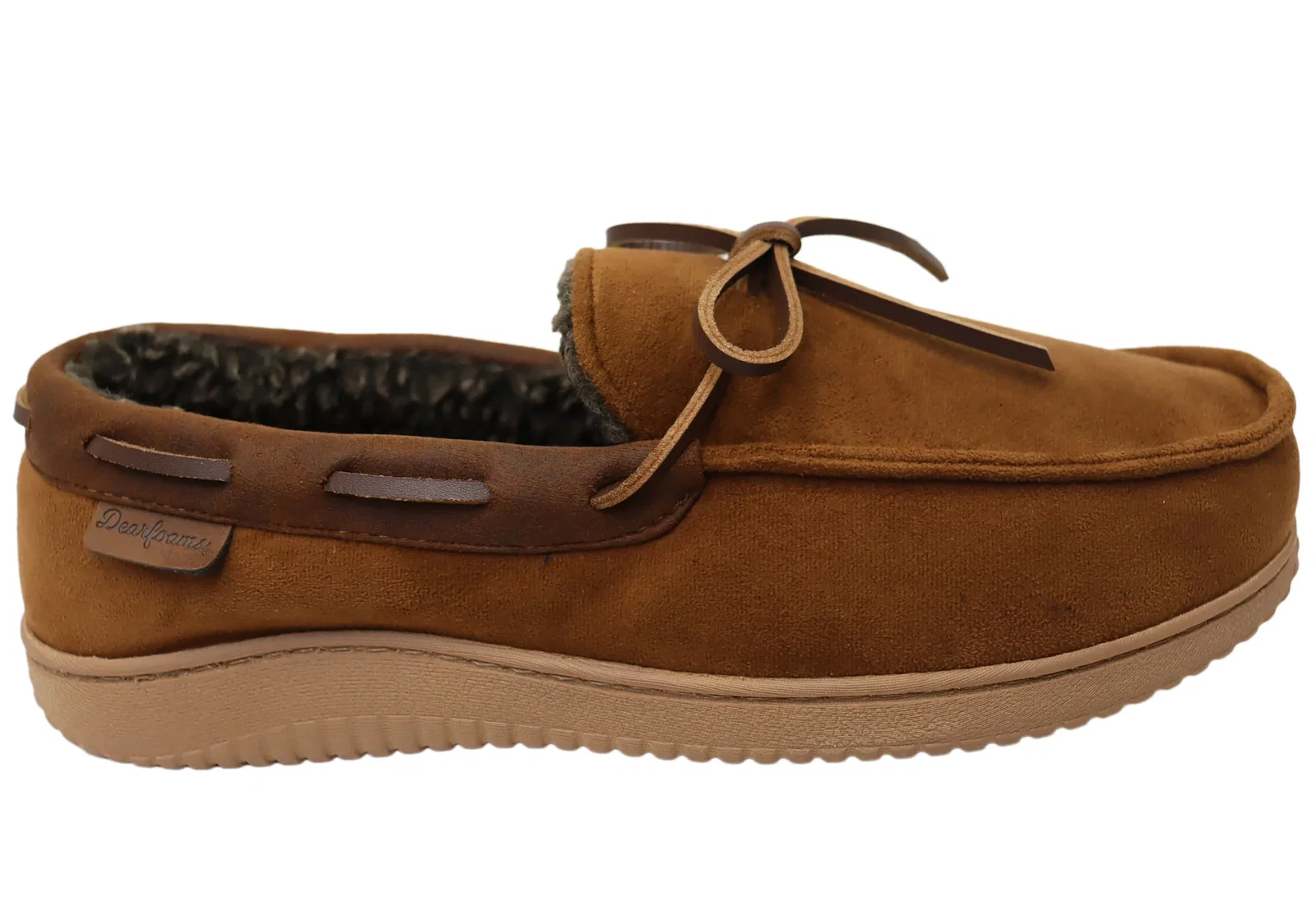 Image of Dearfoams Pierce Moccasin Slippers