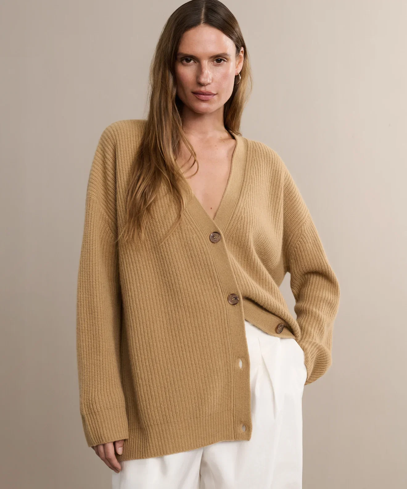 Image of Cashmere Cocoon Cardigan