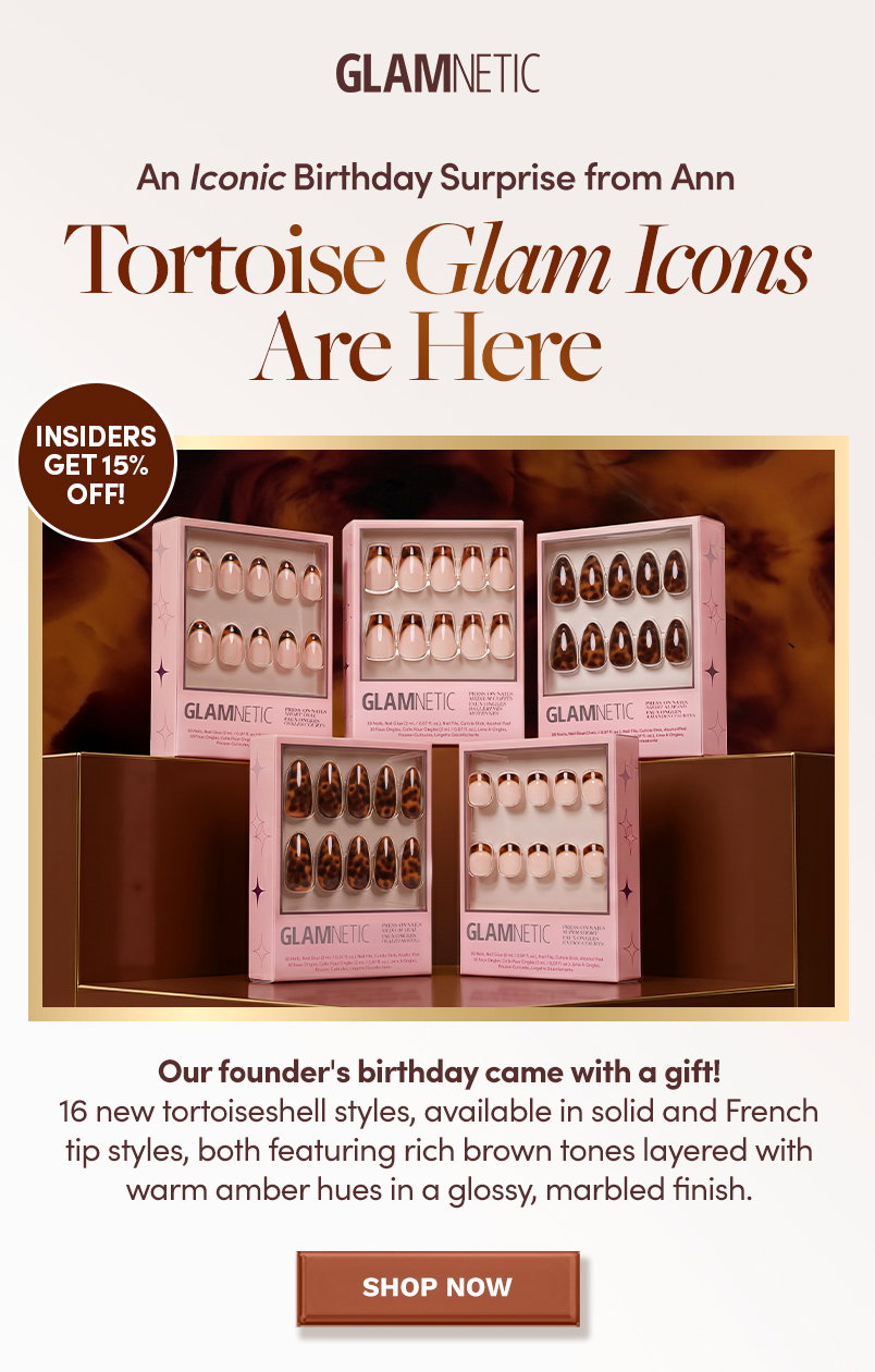 Tortoise Glam Icons Are Here