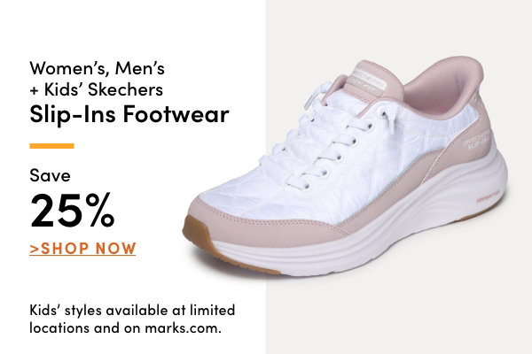 Women's, Men's + Kids' Skechers 'Slip-ins' Footwear Save 25%