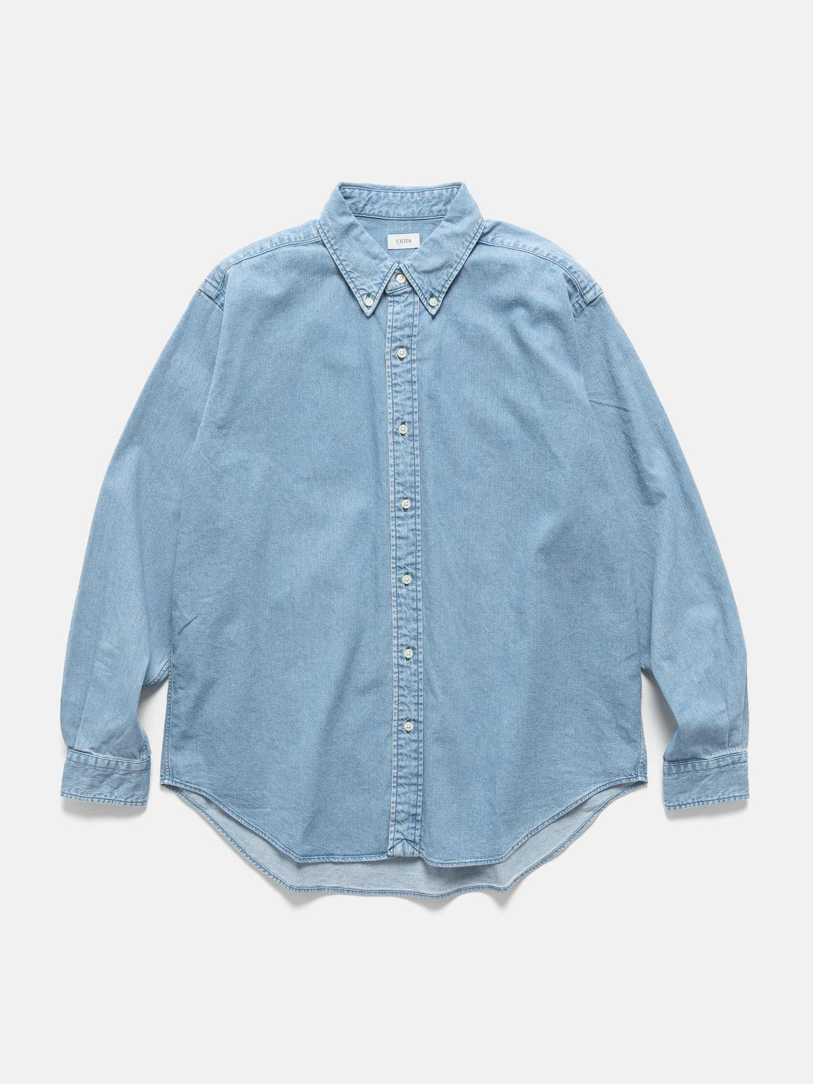 Image of Denim B.D Shirt Light Blue