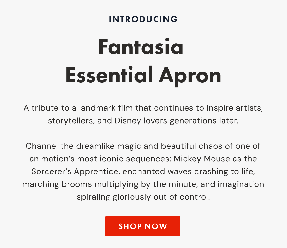 INTRODUCING | Fantasia Essential Apron | SHOP NOW
