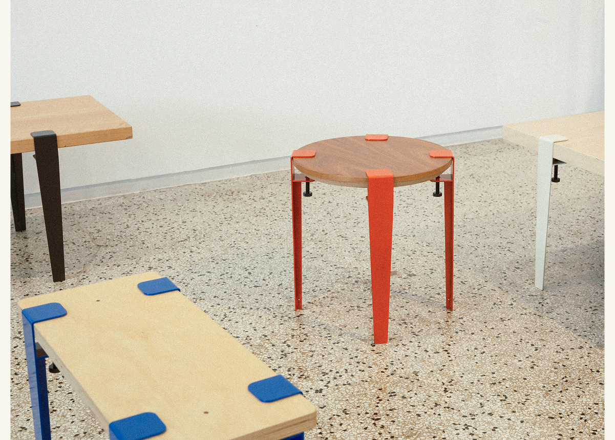 Pictured: The Floyd Leg in a variety of colors and applications.