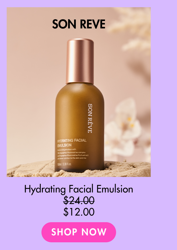 Son Reve Hydrating Facial Emulsion