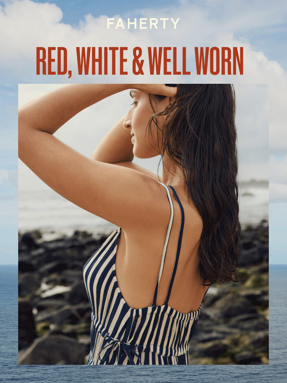 REd, White & Well Worn