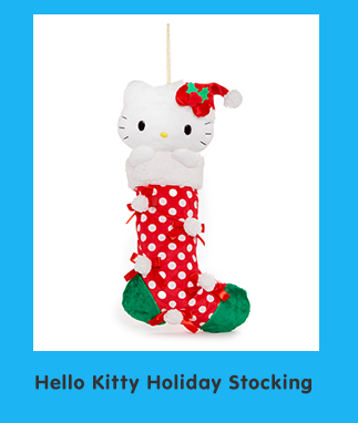 Hello Kitty Holiday Bows Stocking (Red)