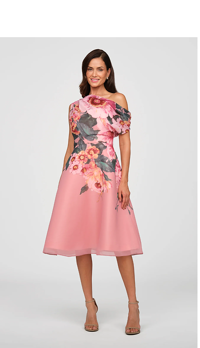 Katherine Tea Length Dress 