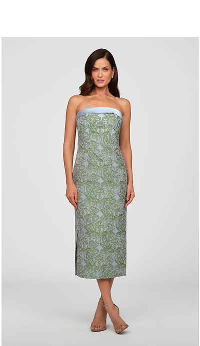 Deborah Tea Length Dress 