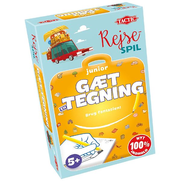 Image of TACTIC Rejsespil - Gæt En Tegning - Junior