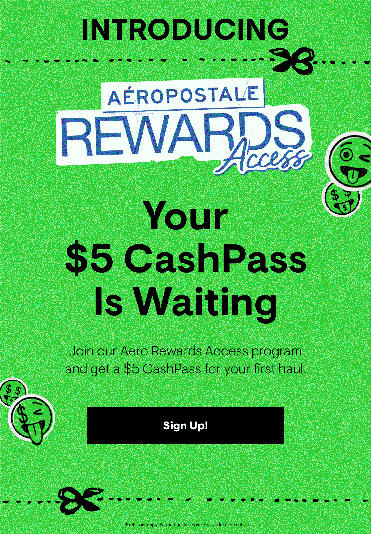 Introducing Aeropostale Rewards Access