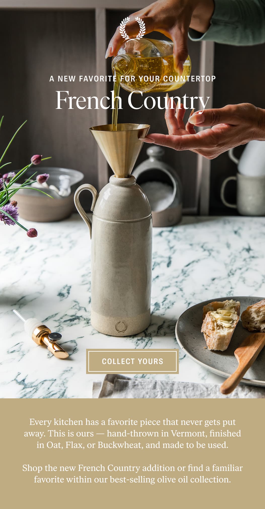 Shop the New French Country Olive Oil Bottle