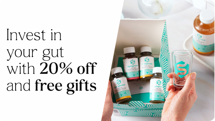 Invest in your gut with 20% off and free gifts