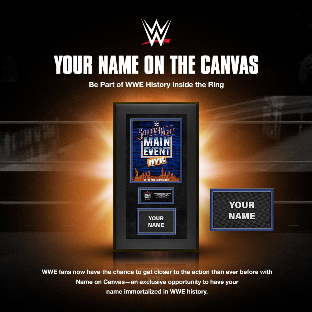 Name on Canvas at MSG
