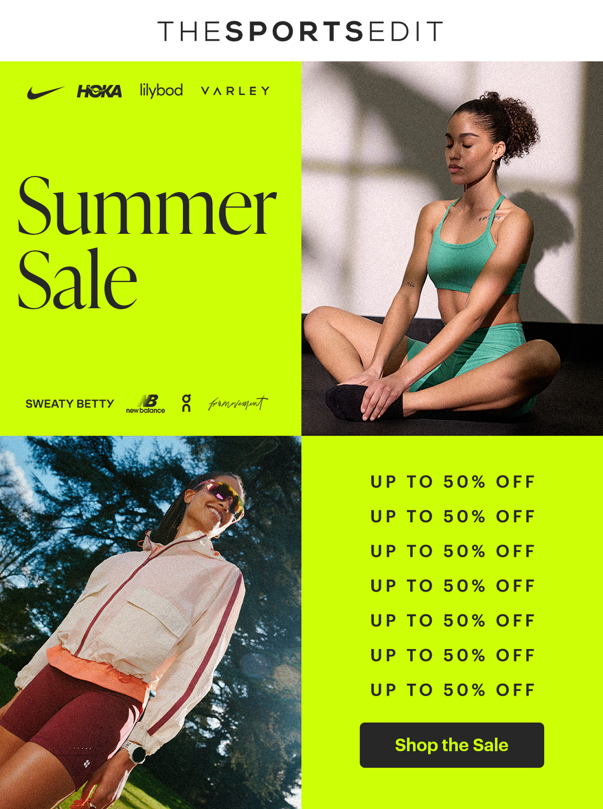Up to 50% Off SUMMER SALE