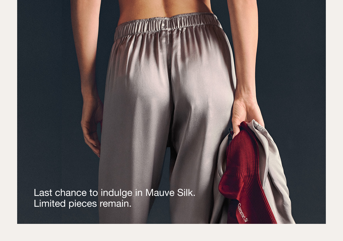 Last Call: Mauve silk