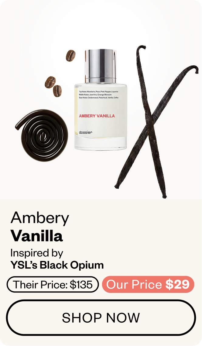Ambery Vanilla - Inspired by YSL's Black Opium